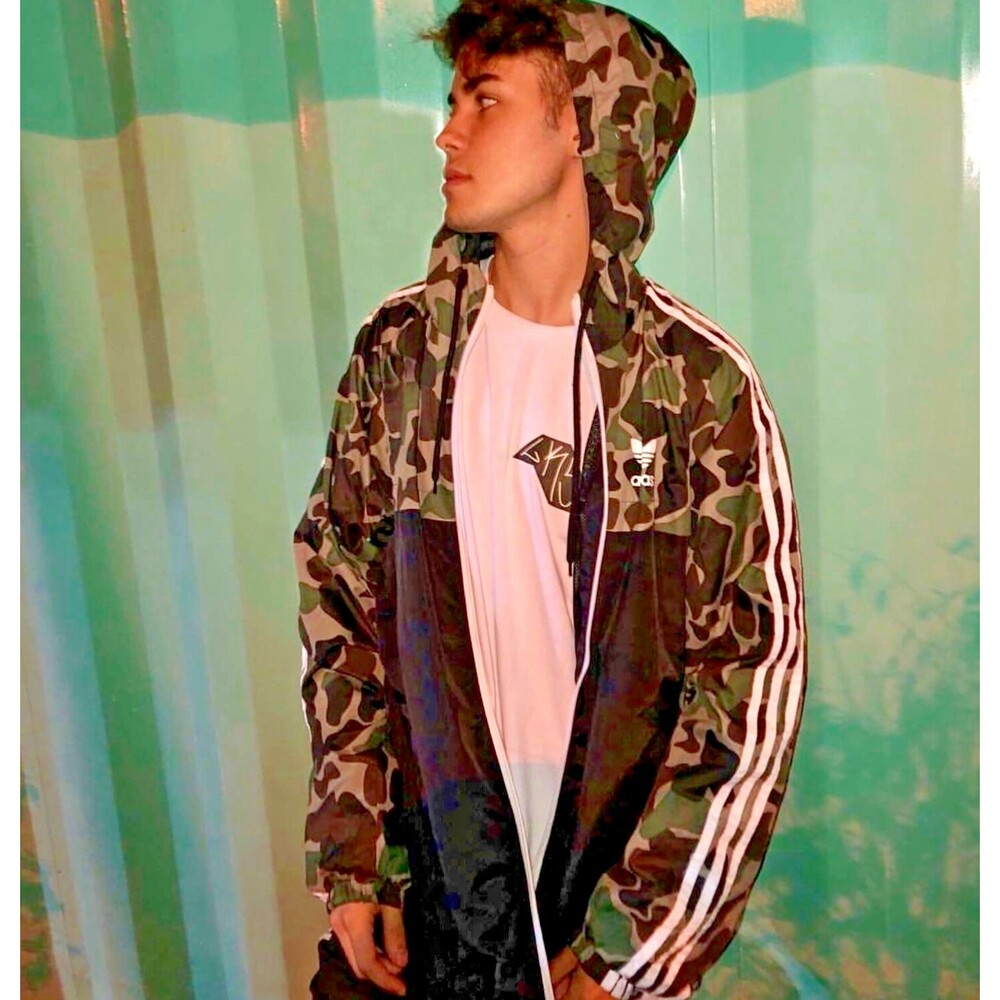 adidas Originals Vintage Y2K Jacket Green Men s Retro Edition S